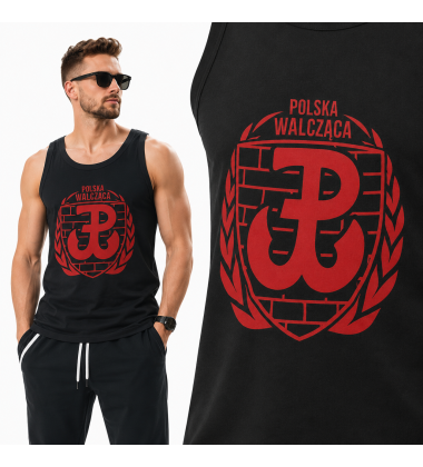 tank-top  patriotyczny POLSKA WALCZĄCA PW